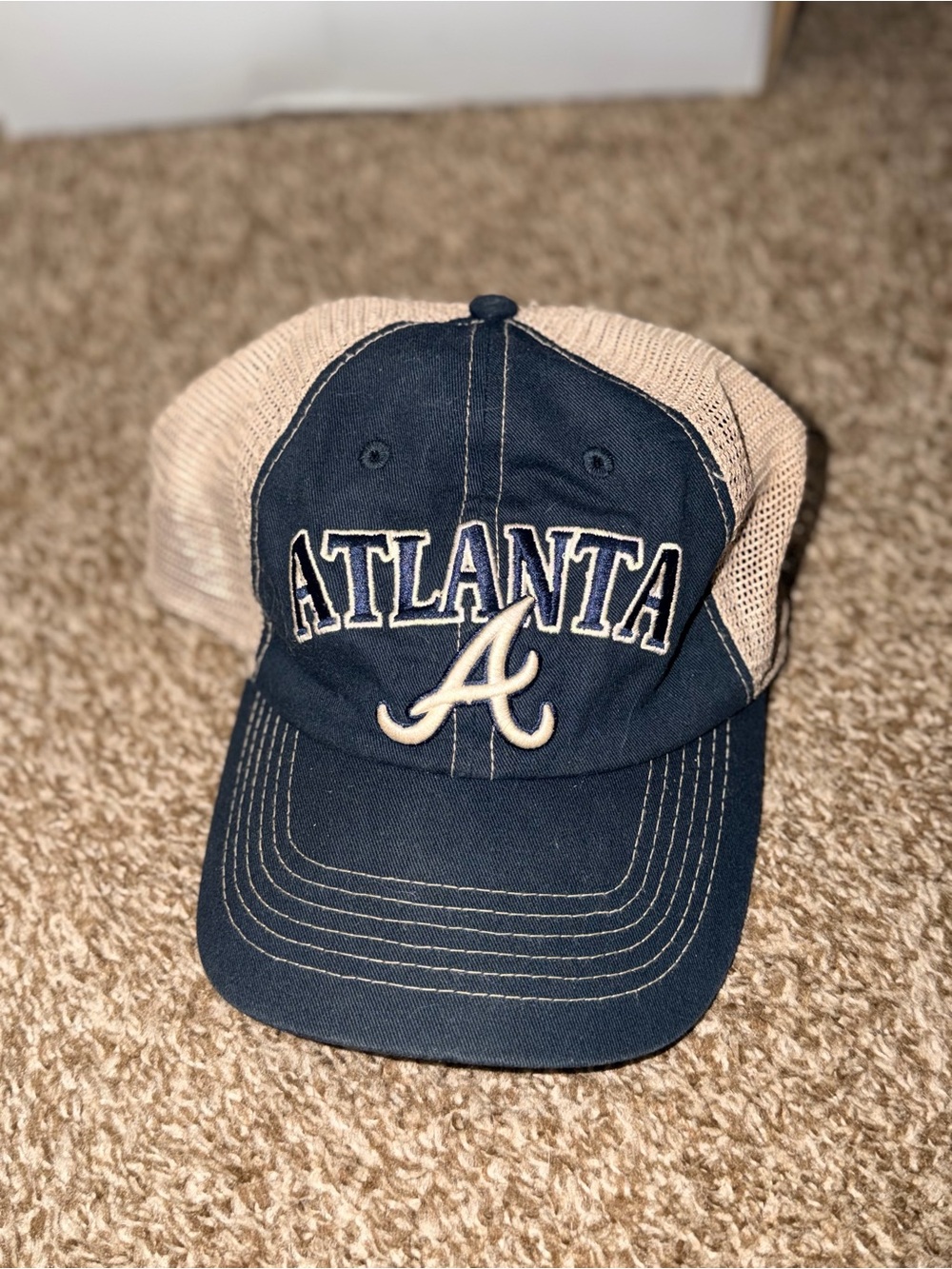 Atlanta Braves Trawler '47 CLEAN UP Trucker Hat
